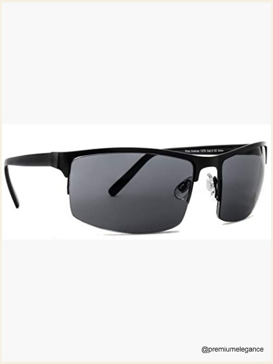 Semi-Rimless Sunglasses with UV400 Protection Sport Performance main image 5